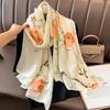 Women'S Elegant And Versatile Spring And Summer Sunscreen Autumn And Winter Warm Scarf Fashion Shawl Dual-Purpose