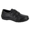 Womens/Ladies Softie Leather Extra Wide Casual Shoes