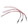 20PCS 5mm Prewired LED Diodes 5‑12V LED Light Diodes Bright Mini LED Diodes  DIY Projects