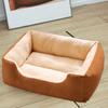 Plush Pet Nest Orthopedic Dog Sofa Bed for Small Medium Dogs Soft Cat Couch Washable Cat/Puppy Sleeping Bed