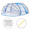 Oval Pool Dome - vidaXL - PVC and Fiberglass - Protection and Water Heating