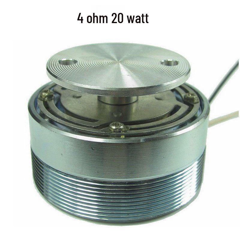 50-мм полнодиапазонный вибродинамик, сильный бас, 4/8 Ом, 20-25 Вт, 44 мм.