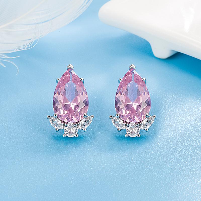 Lindon Women Copper Alloy Zircon Earrings Drop Earrings For Women Wedding Party Gifts