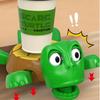 Press Panicked Turtle Coaster ABS Turtle Cup Pad Quirky Toys  Phone Accessories