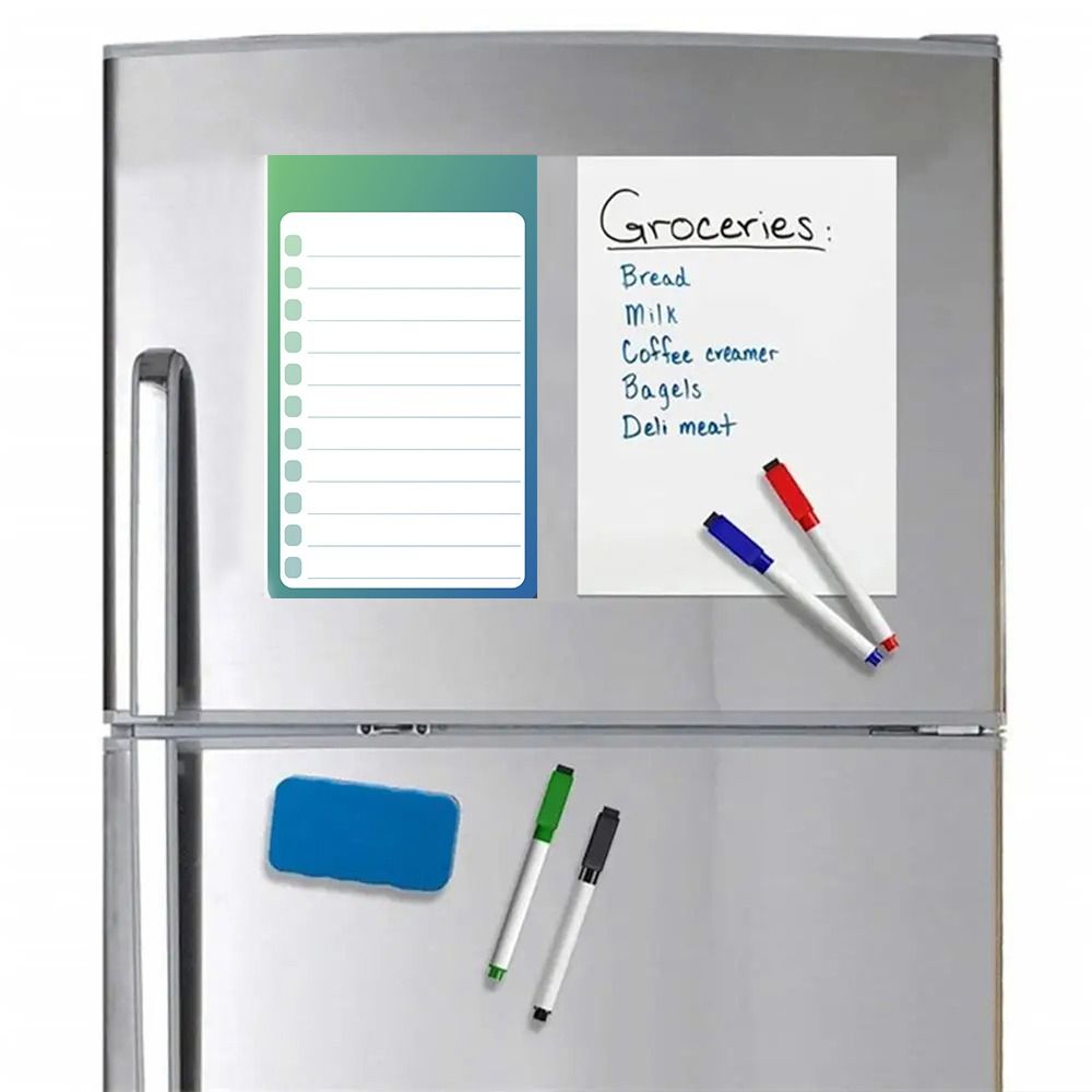 Ежедневник-планер на неделю Магнитный блокнот для холодильника Планер списка покупок Стикер-доска для сообщений Кухня