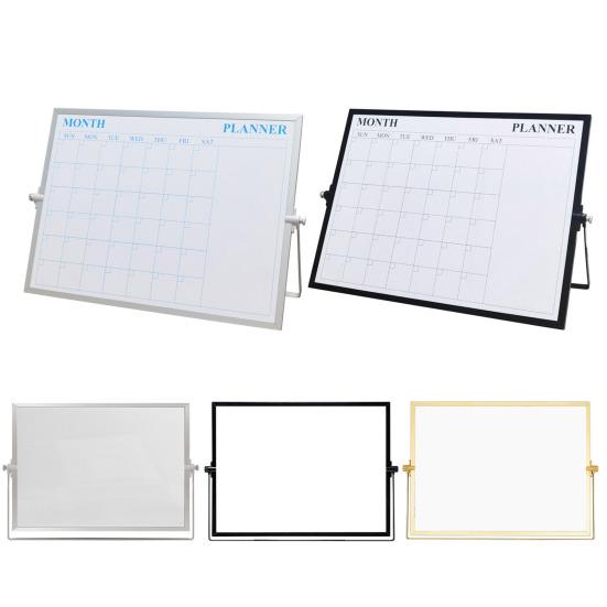 Magnetic Whiteboard Adjustable Stand Double-sided Portable White Board Smooth Surface Easy To Write Whiteboard