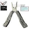 Креативные многофункциональные инструменты 15 в 1, складные плоскогубцы, многофункциональные инструменты для кемпинга, инструменты для выживания на открытом воздухе с нейлоновой сумкой