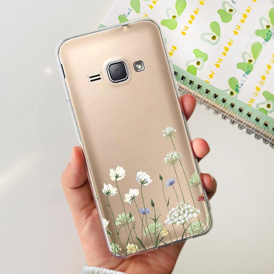 Чехол для Samsung J1 2016 SM-J120F Чехол Модный Мраморный Цветочный Мягкий Силиконовый Чехол для Телефона Для Samsung J1 Mini J105F J 1 2016 Funda