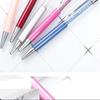 Spinning Rose Gold Crystal Ballpoint Pen Shiny Gift Metal Crystal Pen  School