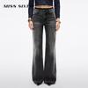 MISS SIXTY Women's Lace Waist Flare Jeans