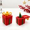 3D-печатная всплывающая рождественская коробка, новинка, приколы, игрушка, кляп, подарок с сюрпризом, елка, праздничное настольное украшение для праздничной экспозиции