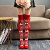 Thigh Winter Ladies Girls Warm Knit Socks Christmas Stockings Women's Socks Over The Knee Socks