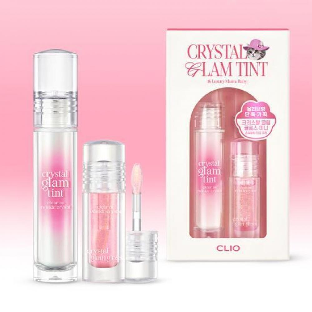 Clio [nympho Reversal Koh Shot Mini Gloss Gift] Clio Crystal Glam Tint Planning Single Item 08 Gentle Cinnamon