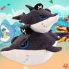 Очаровательная плюшевая игрушка-подушка в виде пиратской акулы, мягкое чучело животного для подарков на день рождения