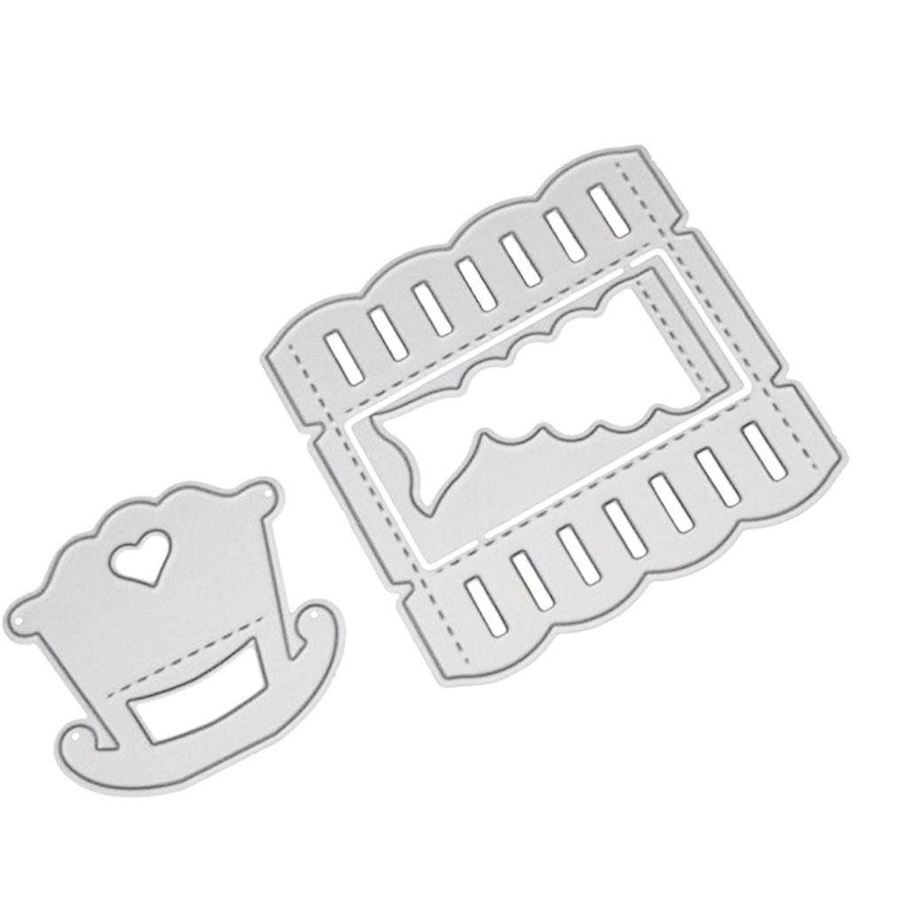 Sturdy And Durable Baby Bed Metal Dies DIY Crafts Made With Carbon Steel Embossing Stencil For Scrapbooking