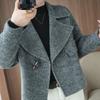 Fashion Women's Woolen Coat Short Warm Long Sleeve Jacket