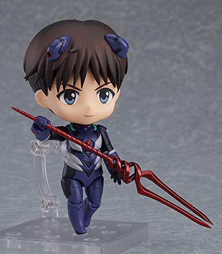 Nendoroid Evangelion Новая Театральная Версия Shinji Ikari Plug Suit Ver. Немасштабная окрашенная подвижная фигурка из АБС и ПВХ G12225