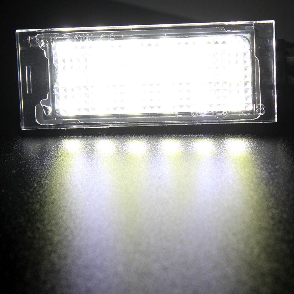 Светодиодный фонарь подсветки номерного знака для Renault Megane Master Laguna