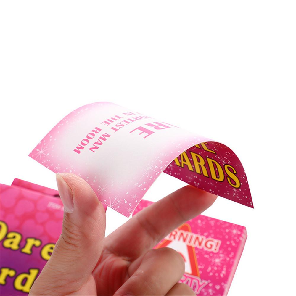 12Pcs Bachelorette Party Dare Adventure Spoof Prop Couples Game Cards Hen Party Adult Game Drinking Card Funny Sex Creative