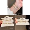 Zircon Floral Charm Bracelet For Women With Luxurious Finish And Daily Wear