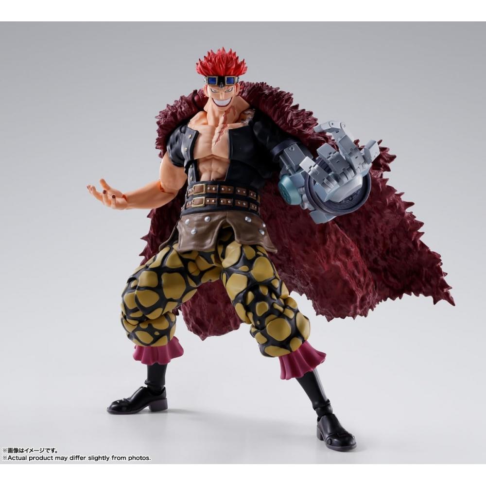 SHFiguarts ONE PIECE Юстас Кид - Рейд Онигасима - Приблизительно. 180 мм подвижная фигурка из окрашенного ПВХ и АБС пластика