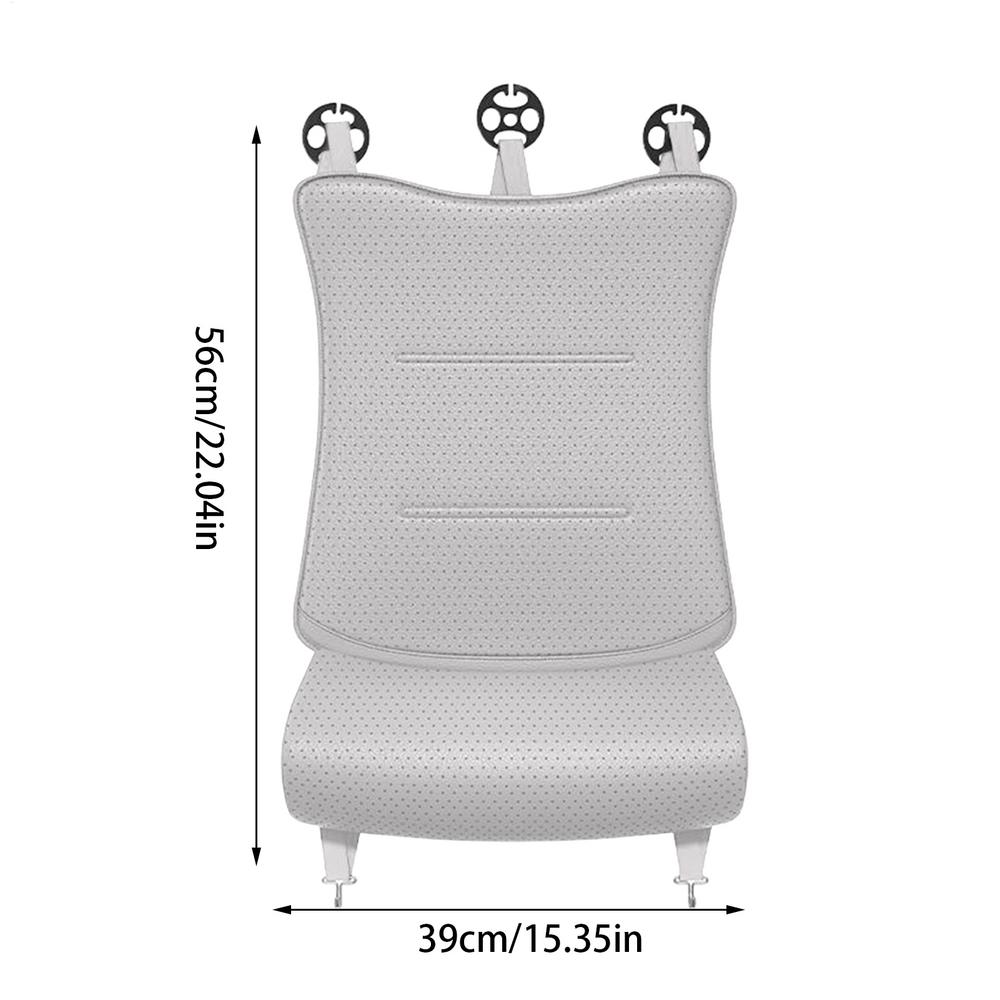 Удлинитель для автокресла Подушка для автокресла Поддержка ног сиденья Эргономичная подушка Подушки на сиденье Для путешествий Дома Грузовика Седана Внедорожника Фургона Дорожное путешествие Длительное