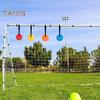 Цель для футбольных ворот, плоские конусы, футбольная хоккейная мишень с регулируемыми лентами, спортивная цель, реактивное средство для тренировки ловкости в бейсболе и лакроссе
