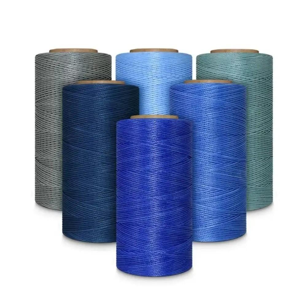 Arts Craft Wax Cotton Cord String 0.8MM Hand Stitching Thread Waxed Thread Cord Leather Repair