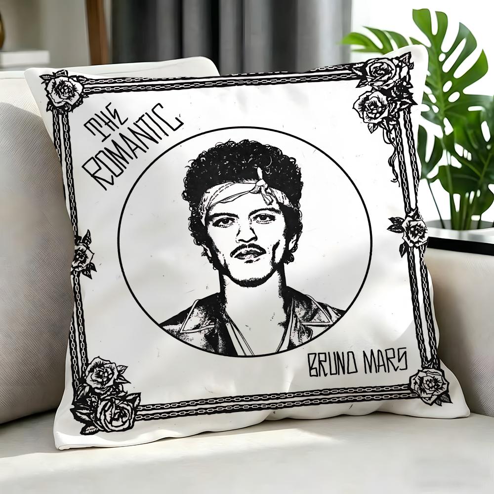 singer Bruno Mars Cushion Cover Cushion Cover Set Pcs x x x Pillowcase Decorative Sofa Home Decor