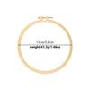 BUDDUR 1PC Plastic Embroidery Hoop Cross-Stitch Frame Hoop Circle Embroidery Shed DIY Handmade Craft Sewing Needwork Supplies
