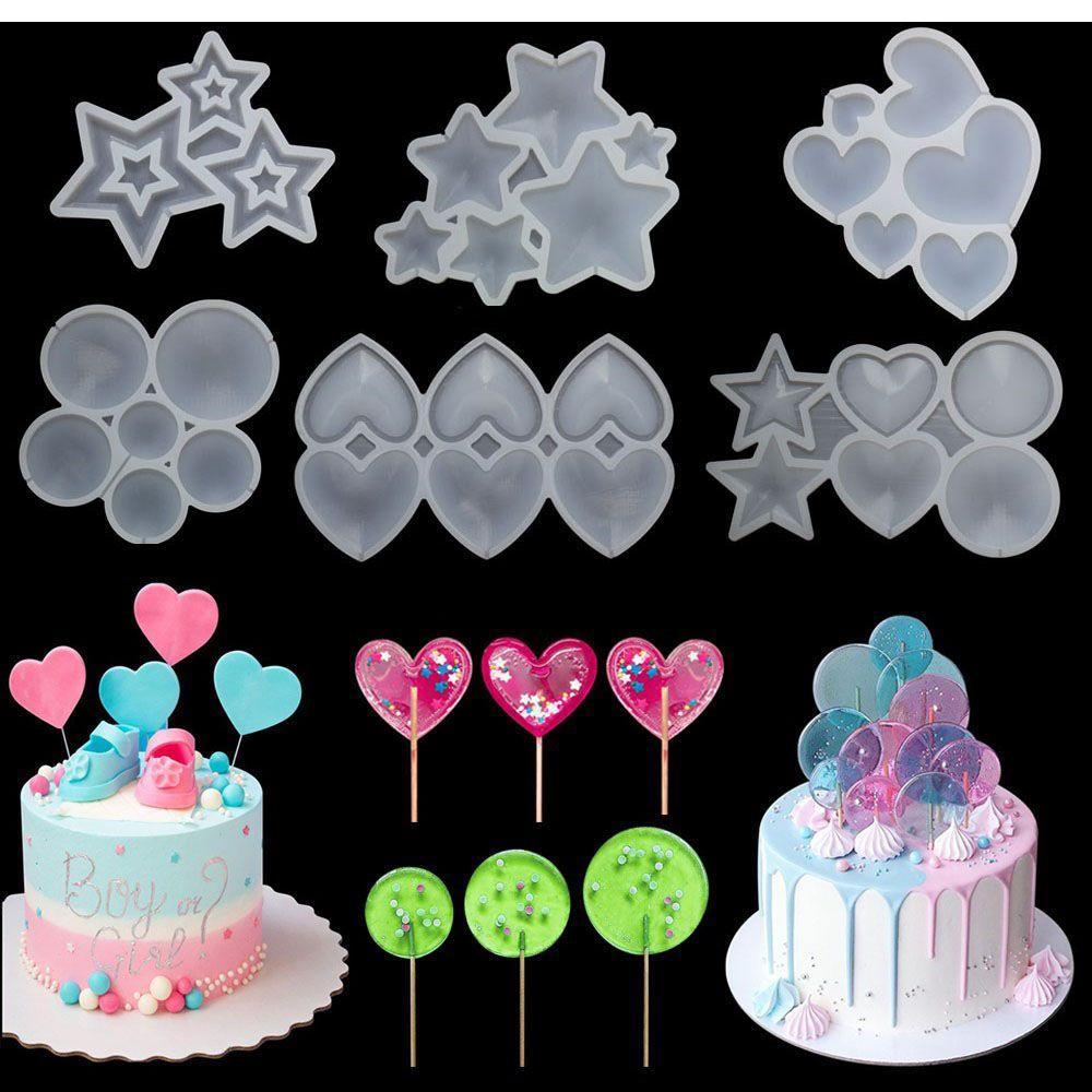 DIY Lollipop Mold Silicone Cake Moulds Cake Decorating Tool Baking Accessories Candy Mold