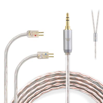 Okcsc JBX Recable Cable 2Pin Cable Наушники Cable 4 Core OFC для WESTONE Совместимость с W4R/UM3X/JH13/JH16/UE18 и т.д.. 3,5 мм