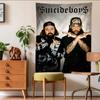 Певец Suicideboy Аниме Гобелен Индийский Будда Настенное украшение Колдовство Богемный Хиппи Настенное панно Простыни