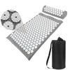 Acupressure Mat and Pillow Set with Bag - 73 X 42 Cm Massage Acupuncture Mat - Naturally Relax Back, Neck, and Foot Muscles - Stress and Pain Relief (