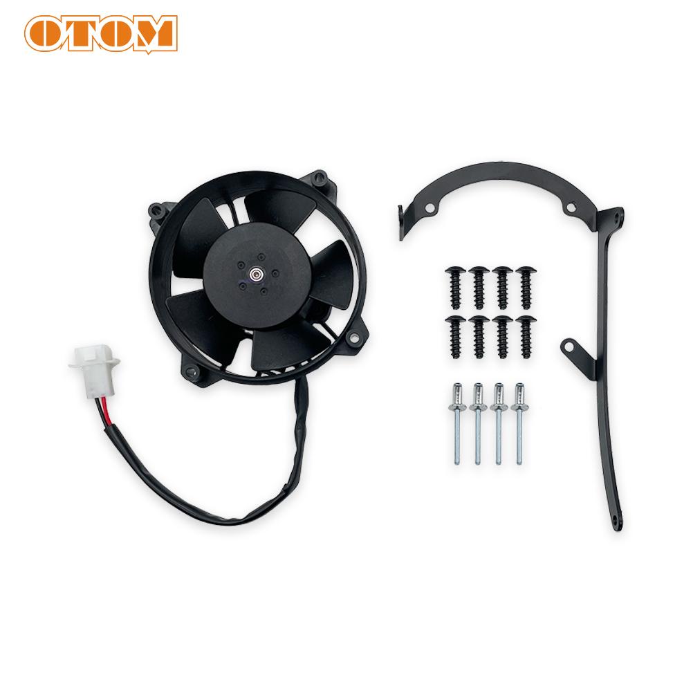 OTOM Radiator Fan 08-16 For KTM XCW XCFW EXC EXCF HUSQVARNA HUSABERG FE TE Electric Radiator Cooling Engine Radiator Cooler Fan