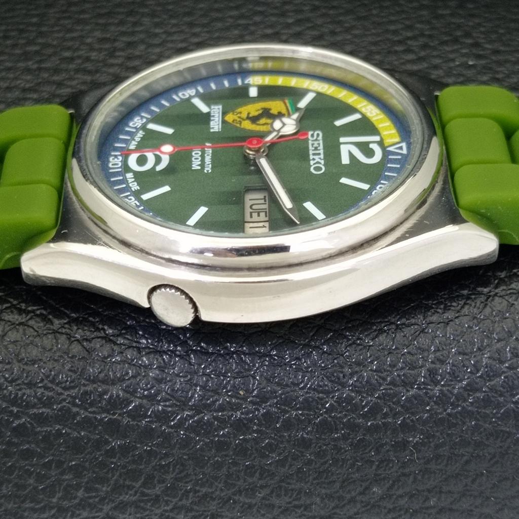 ВИНТАЖНЫЕ МУЖСКИЕ ЧАСЫ SEIKO AUTOMATIC 7009A JAPAN С ЦИФЕРБЛАТОМ FERRARI a700436-5 R203-a700436