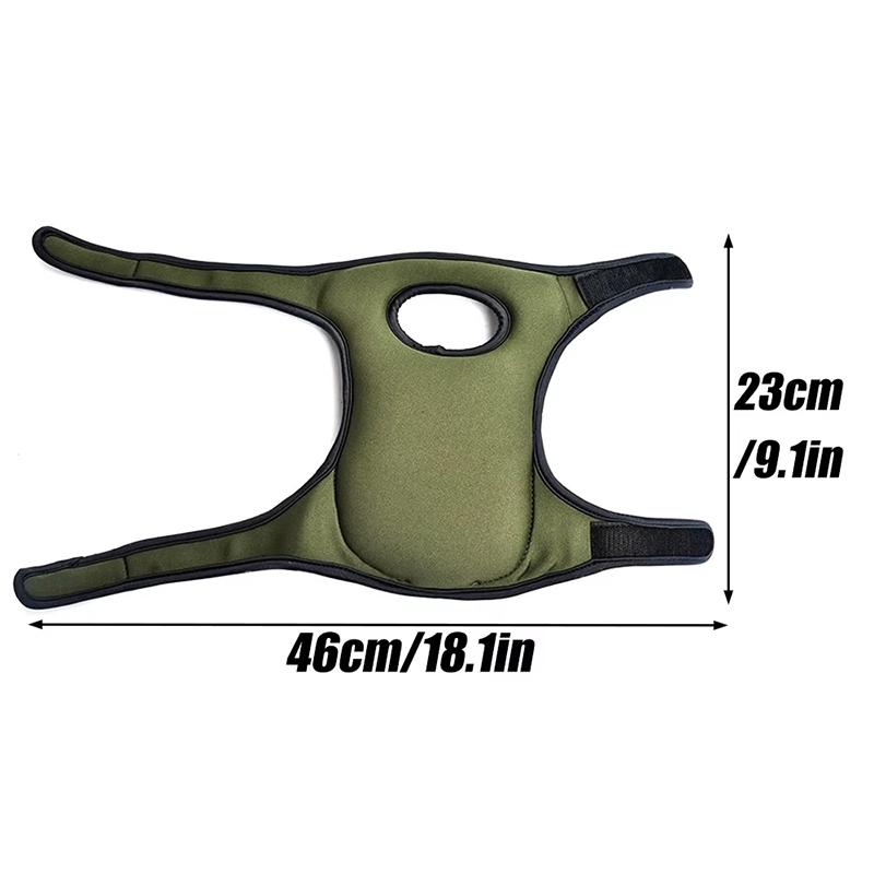 1 пара наколенников, противоскользящие защитные подушки для садоводства с ремнями, наколенники для бега и фитнеса, регулируемые наколенники