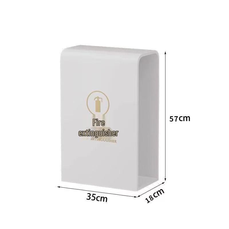 Fire Extinguisher Rack with Storage and Safety Cover for Dry Powder