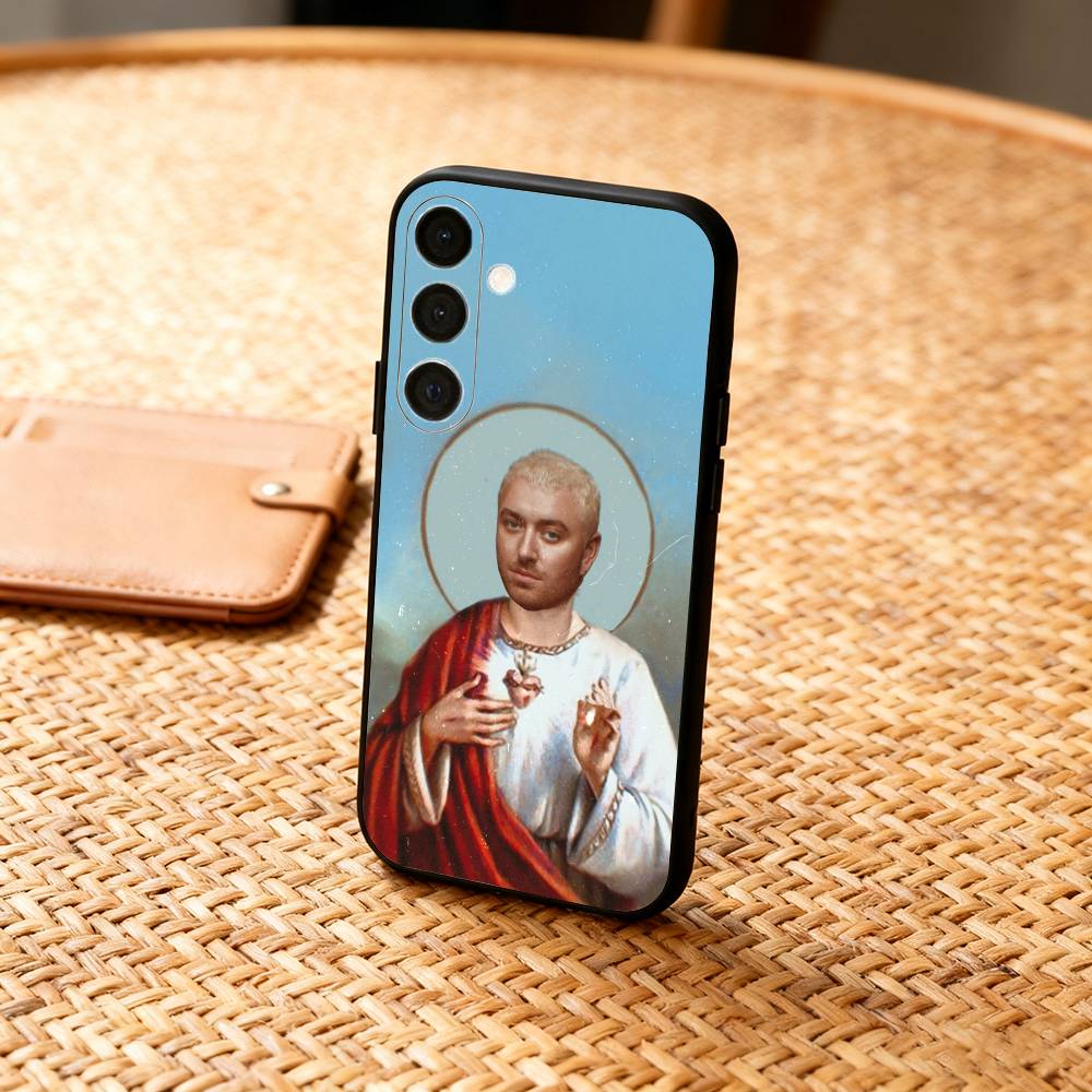 S-Sam S-Smith Gloria Singer  Phone Case For Samsung  A73,72,71,53,52,51,22,91,80, Soft Black Cover