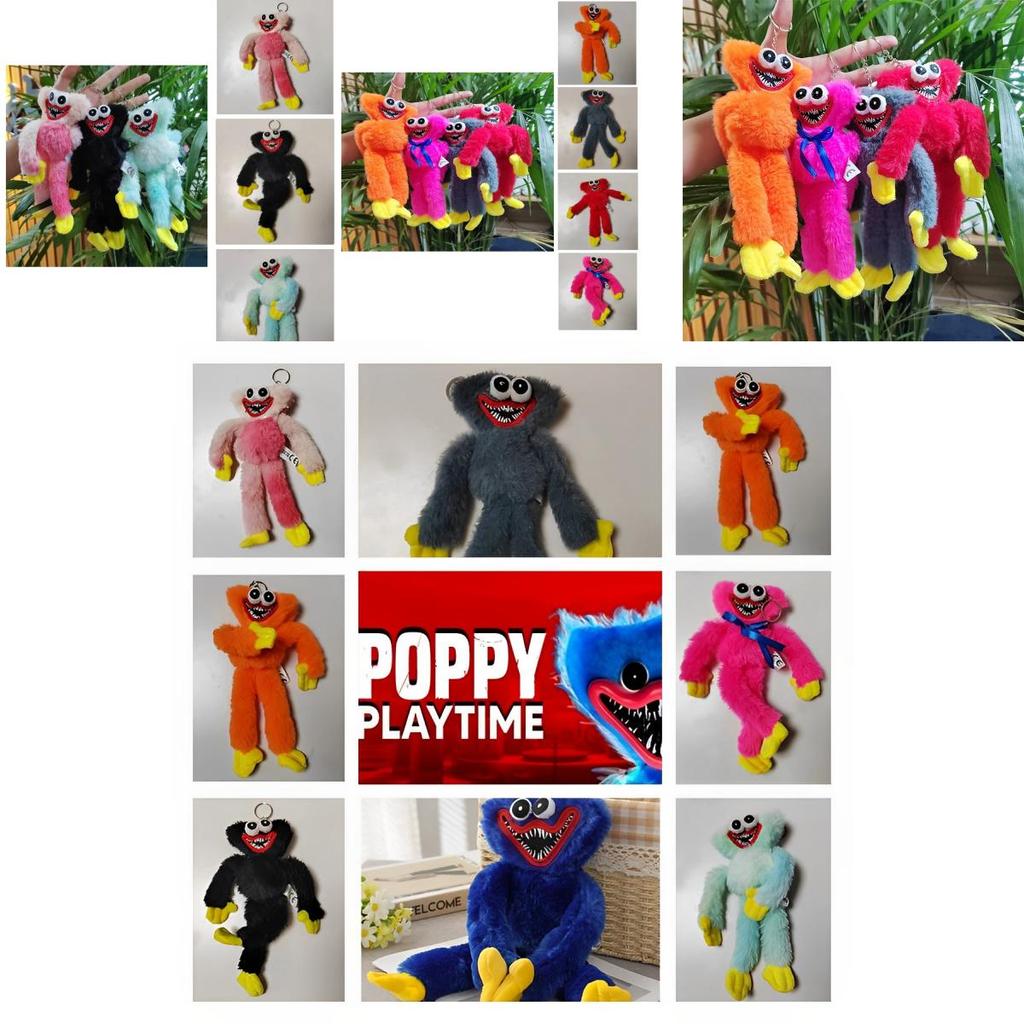 Веселая и Ужасающая Poppy Playtime Хагги Вагги Брелок Плюшевая Игрушка Отличный Подарок Для Детей И Друзей