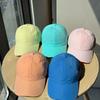 Korean Style Quick-Drying Baseball Cap Anime Peaked Cap Solid Color Sun Hat Girl