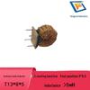 T13 Подавитель синфазных помех: Индуктор с ферритовым сердечником, 8x6,5 Основание, 24 витка, 5 мГн, провод 0,5 мм, с изоляционной бумажной обмоткой