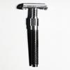Parker Modern Black Classic Razor Safety Wet Men's Double-edged Cost-Effective Disposable Razor Barbershop ,Korean Razor Blade