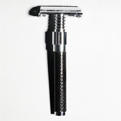 Бритва Parker Modern Black Classic, безопасная, влажная, мужская, двухсторонняя, экономичная, одноразовая, для парикмахерских, корейское лезвие