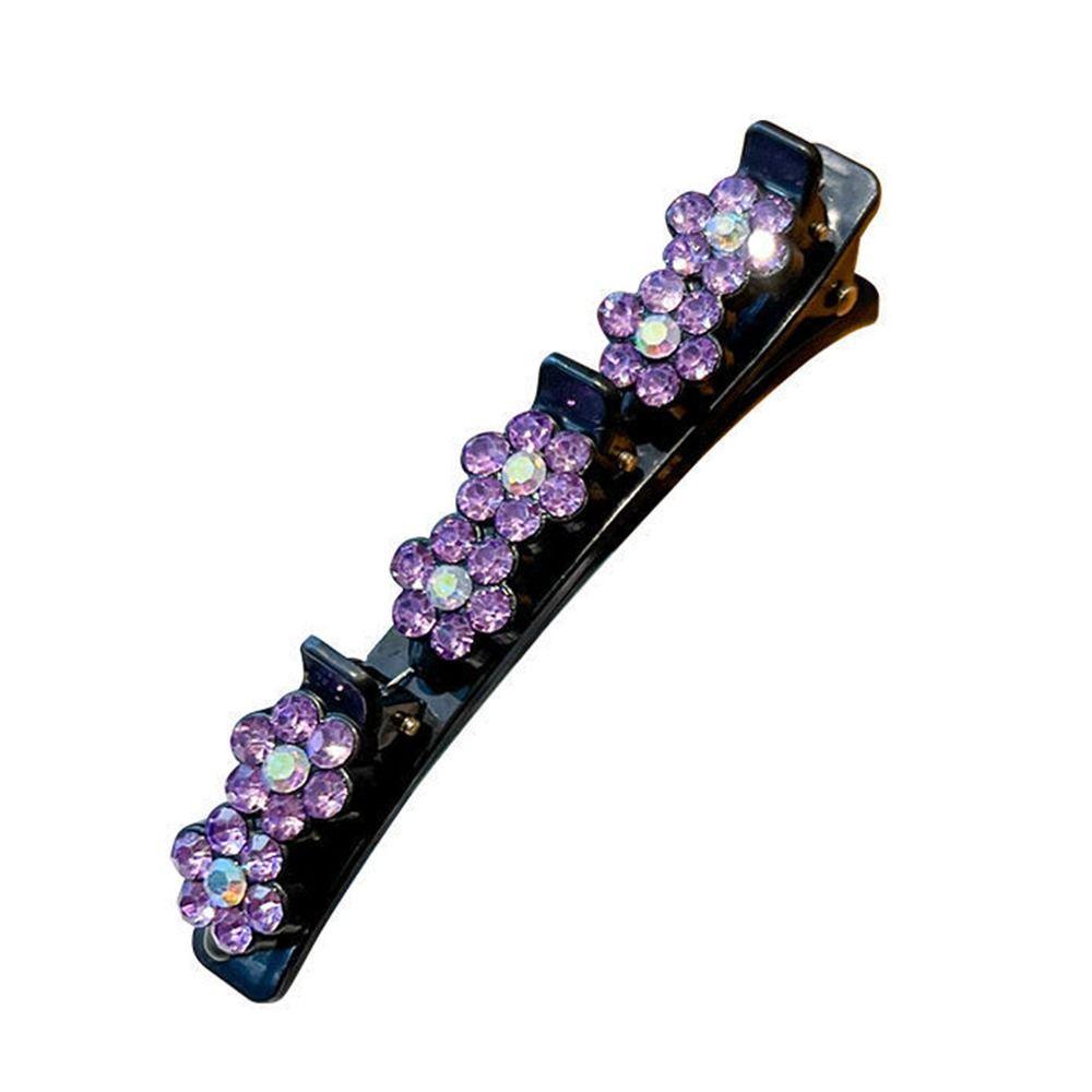 Каменные заколки для волос Заколка для волос с цветком Заколки для плетения волос Заколки для волос со стразами Заколка-невидимка Зажим-уточка