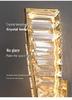 Modern Minimalist Crystal Wall Lamp - Long Strip Design for Living Room and Bedroom