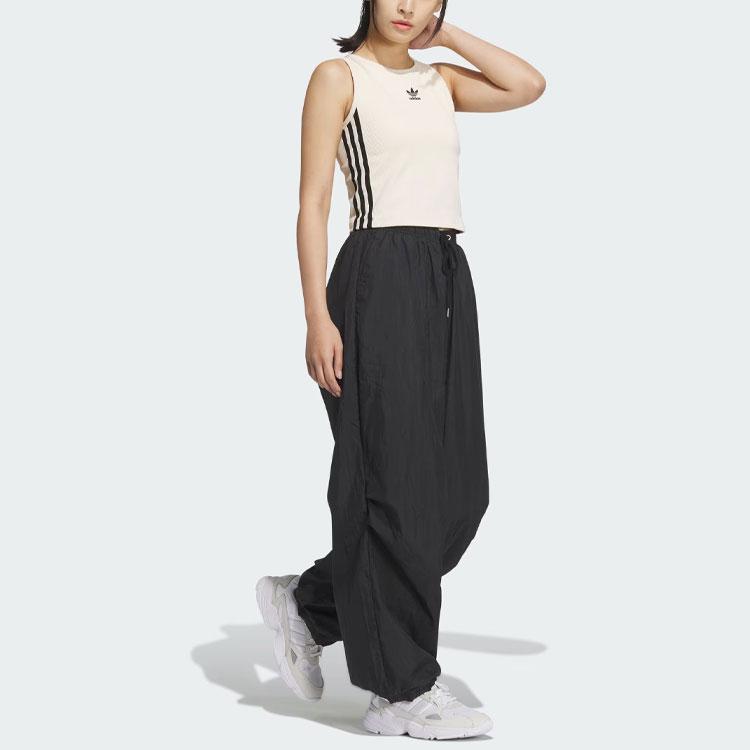 Adidas Оригинальные женские топы с 3 полосками, утепленные, Wonder-White JI6861