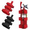 Fixed Sundry Car Roll Bar Car Fire Extinguisher Mount Strap Adjustable Fire Extinguisher Holder for Jeep Wrangler TJ JK JL 97-18