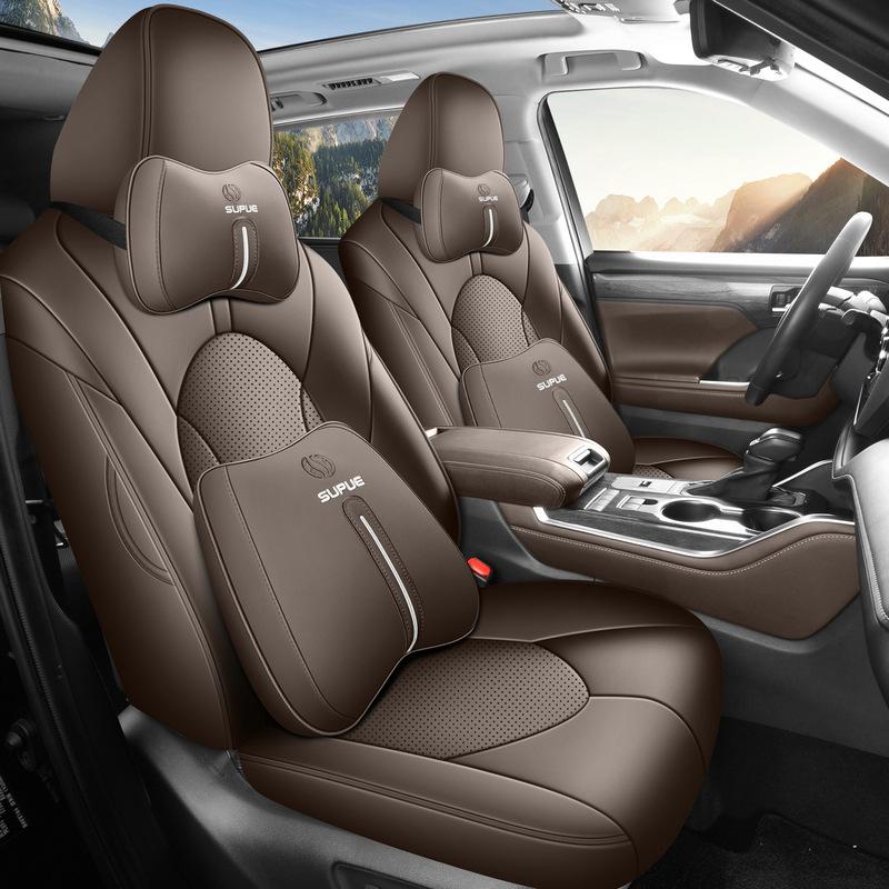 Индивидуальные чехлы на сиденья для Toyota Highlander 2022-2026: Полное покрытие для 7-местных и 5-местных автомобилей