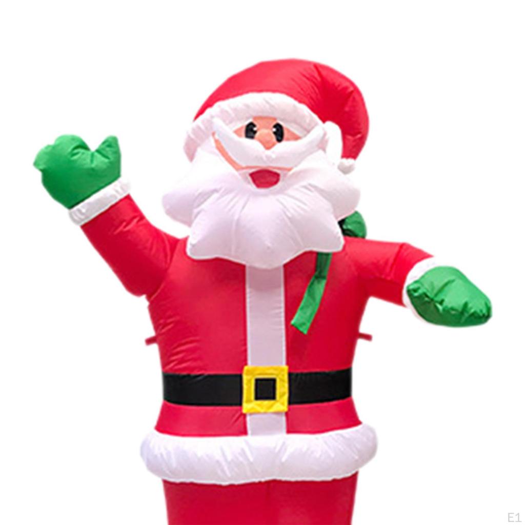 Рождественские надувные изделия гигантские светящиеся милые всепогодные рождественские надувные украшения в стиле A